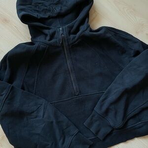 LULU LEMON Black Cropped Hoodie for Women